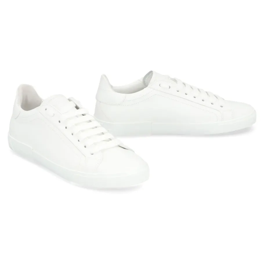 Dolce & Gabbana Portofino Vintage Leren Low-top Sneakers-Heren Sneakers
