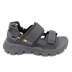 CAT Progressor Sandaal met Leren Inzetstukken-Heren Sandalen