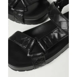 Bottega Veneta Quilted leren sandalen-Heren Sandalen