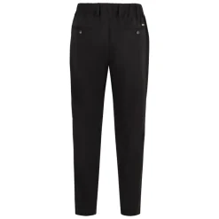 Herno Rechte Broek met Elastische Tailleband en Zakken-Heren Broeken