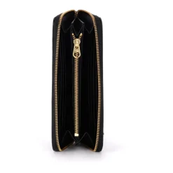 Comme des Garçons Rechthoekige leren portemonnee met ritssluiting-Heren Portefeuilles