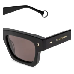 JW Anderson Rechthoekige Zonnebril-Heren Zonnebrillen