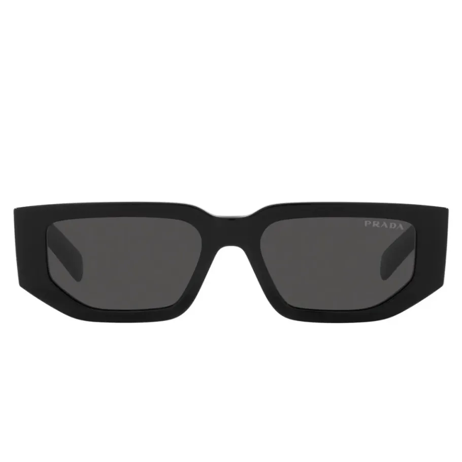 Prada Rechthoekige zonnebril donkergrijze lenzen-Heren Zonnebrillen