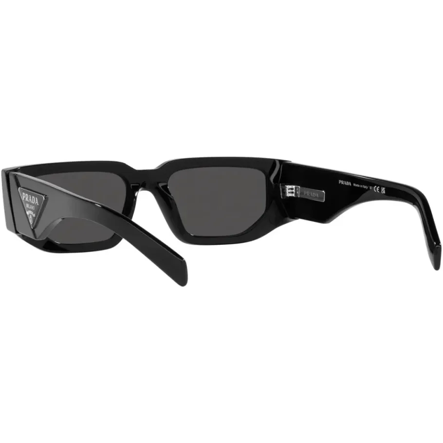Prada Rechthoekige zonnebril donkergrijze lenzen-Heren Zonnebrillen