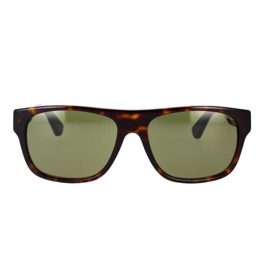 Gucci Rectangular Frame Sunglasses-Heren Zonnebrillen