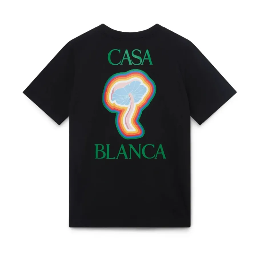 Casablanca Regenboog Paddestoel T-Shirt-Heren Shirts