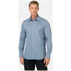 Boggi Milano Regular Fit Japans Jersey Polo Shirt-Heren Overhemden