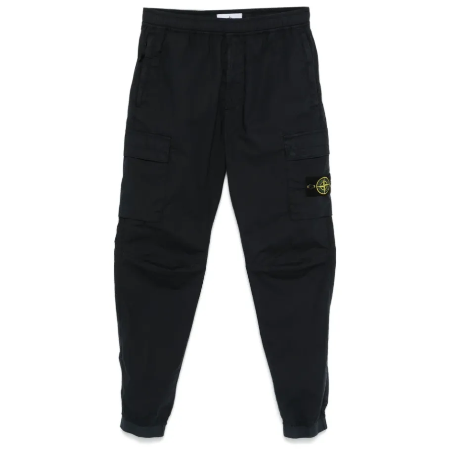 Stone Island Regular Tapered Sweatpants-Heren Broeken