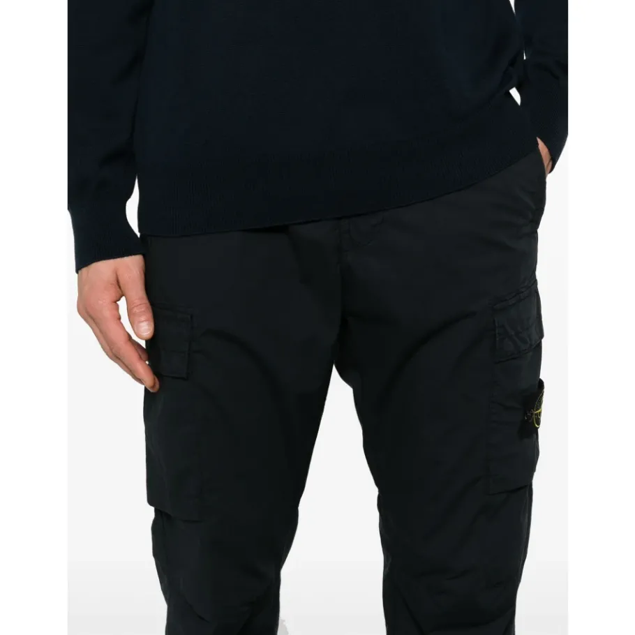 Stone Island Regular Tapered Sweatpants-Heren Broeken