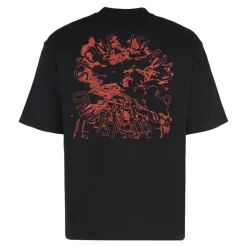 Stone Island Regular-fit T-shirt met korte mouwen en 'Megacity Sky' borduursel-Heren Shirts