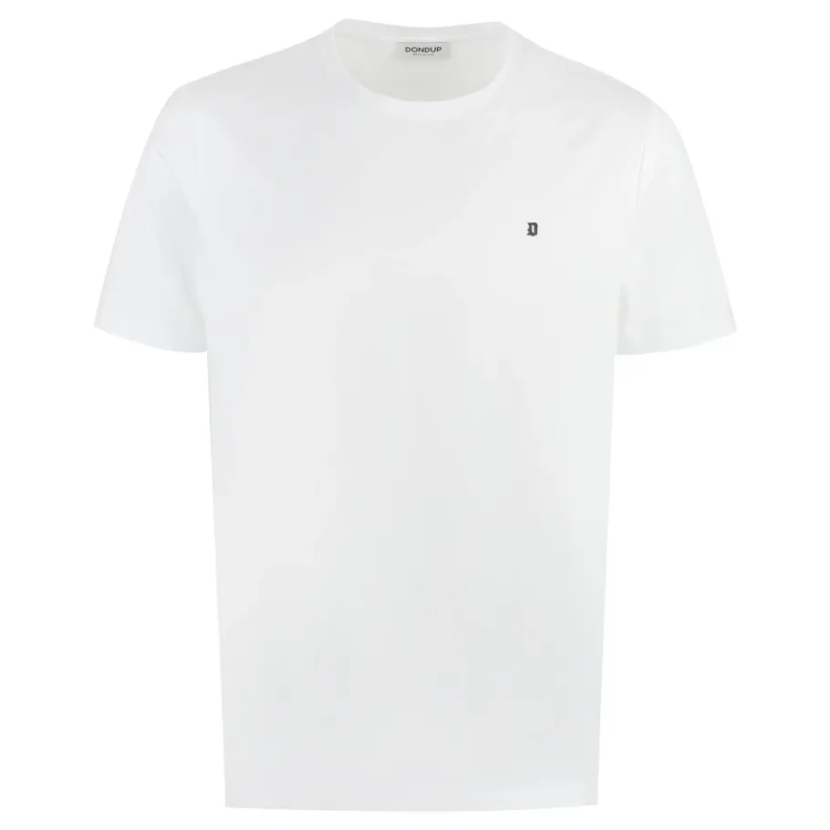 Dondup Regular-fit T-shirt met ronde hals-Heren Shirts