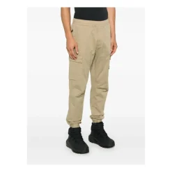 Stone Island Reguliere Taps Toelopende Biscuit Broek AW24-Heren Broeken