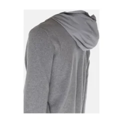 Herno Resort Sweater in Double Cotton Knit and Travel Nylon-Heren Truien & Vesten