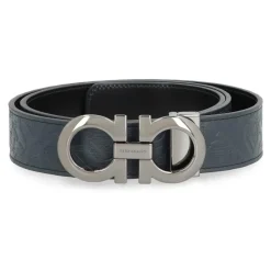 Ferragamo Reversible Gancini Belt-Heren Riemen