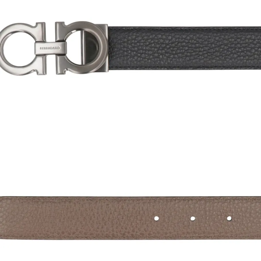 Ferragamo Reversible Leren Riem-Heren Riemen