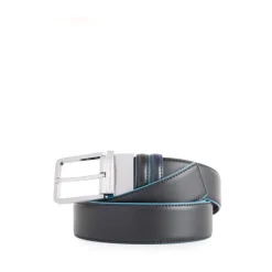 Piquadro Reversible men's leather belt-Heren Riemen