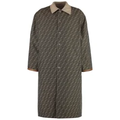 Fendi Reversible Trenchcoat-Heren Jassen
