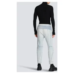 Balmain Ribgebreide slim-fit jeans van katoen-Heren Jeans