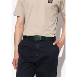Stone Island Riem met logo-Heren Riemen