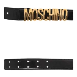 Moschino Riem met logo-Heren Riemen