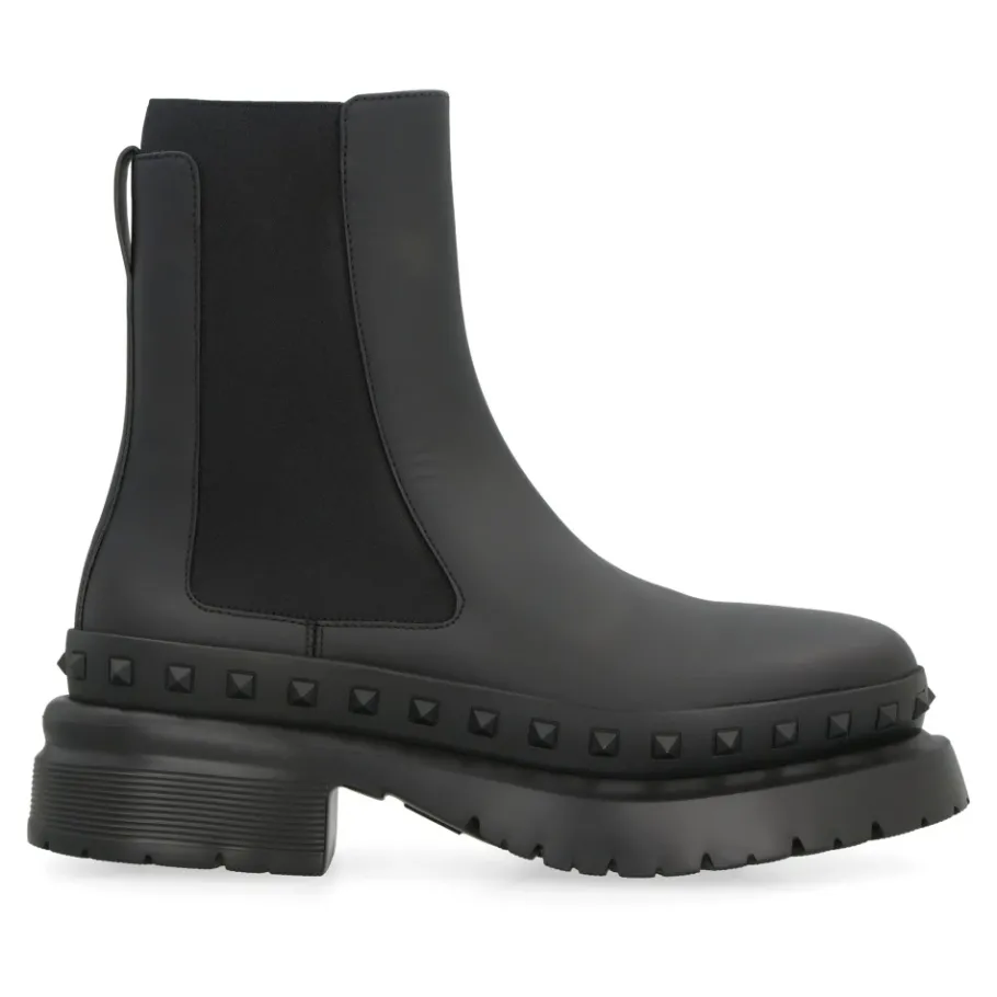 Valentino Garavani Rockstud M-Way leren Chelsea boots-Heren Laarzen