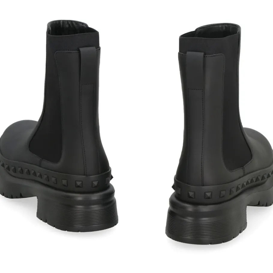Valentino Garavani Rockstud M-Way leren Chelsea boots-Heren Laarzen