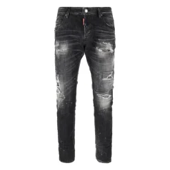 Dsquared2 Rocky Mountains Black Washed Jeans-Heren Jeans