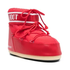 Moon Boot Rode Logo-Tape Veterschoenen-Heren Snowboots