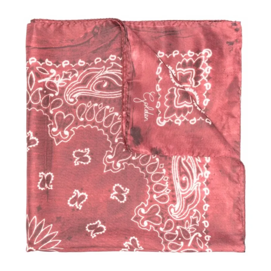 Golden Goose Rode Stijlvolle Sneakers-Heren Sjaals