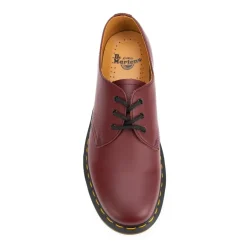 Dr. Martens Rode Veterschoenen met Lage Snit-Heren Nette Schoenen