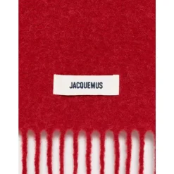 Jacquemus Alpaca-Wollen Sjaal-Heren Sjaals