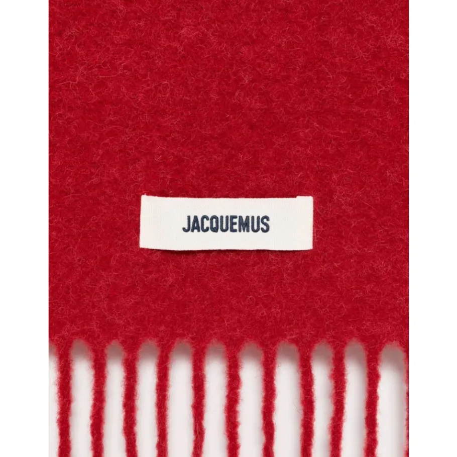 Jacquemus Alpaca-Wollen Sjaal-Heren Sjaals