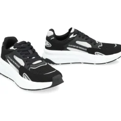 Emporio Armani EA7 Round Toeline Mesh Sneakers-Heren Sneakers