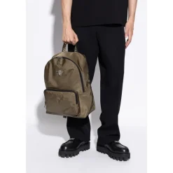 Versace Rugzak met een applicatie in de vorm van het hoofd van Medusa-Heren Rugzakken