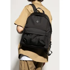 Moncler Rugzak met logo-Heren Rugzakken|Tassen