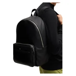Hugo Rugzak met rits en meerdere vakken-Heren Rugzakken|Tassen