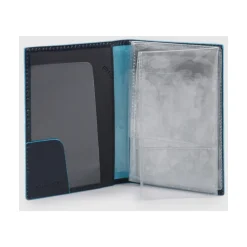 Piquadro Russian driving licence holder with document sleeve-Heren Portefeuilles