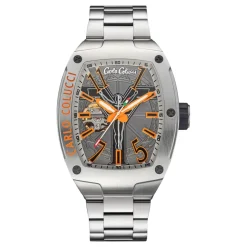 Carlo Colucci RVS horloge met vouwsluiting-Heren Horloges