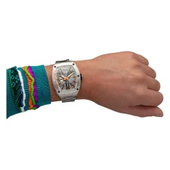 Carlo Colucci RVS horloge met vouwsluiting-Heren Horloges