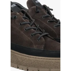 Estro Saddle Brown High-Top Sneakers-Heren Snowboots