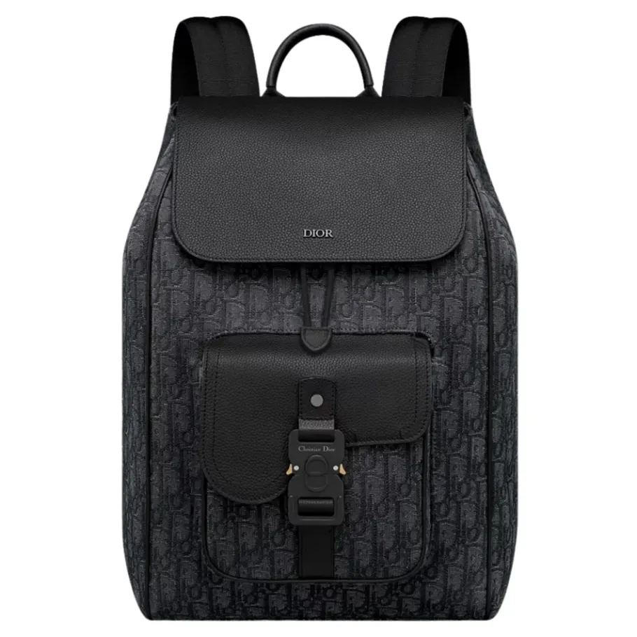 Dior Saddle Rugzak met Flap-Heren Rugzakken|Tassen