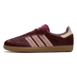 Adidas Samba OG W Sand Strata Maroon-Heren Sneakers