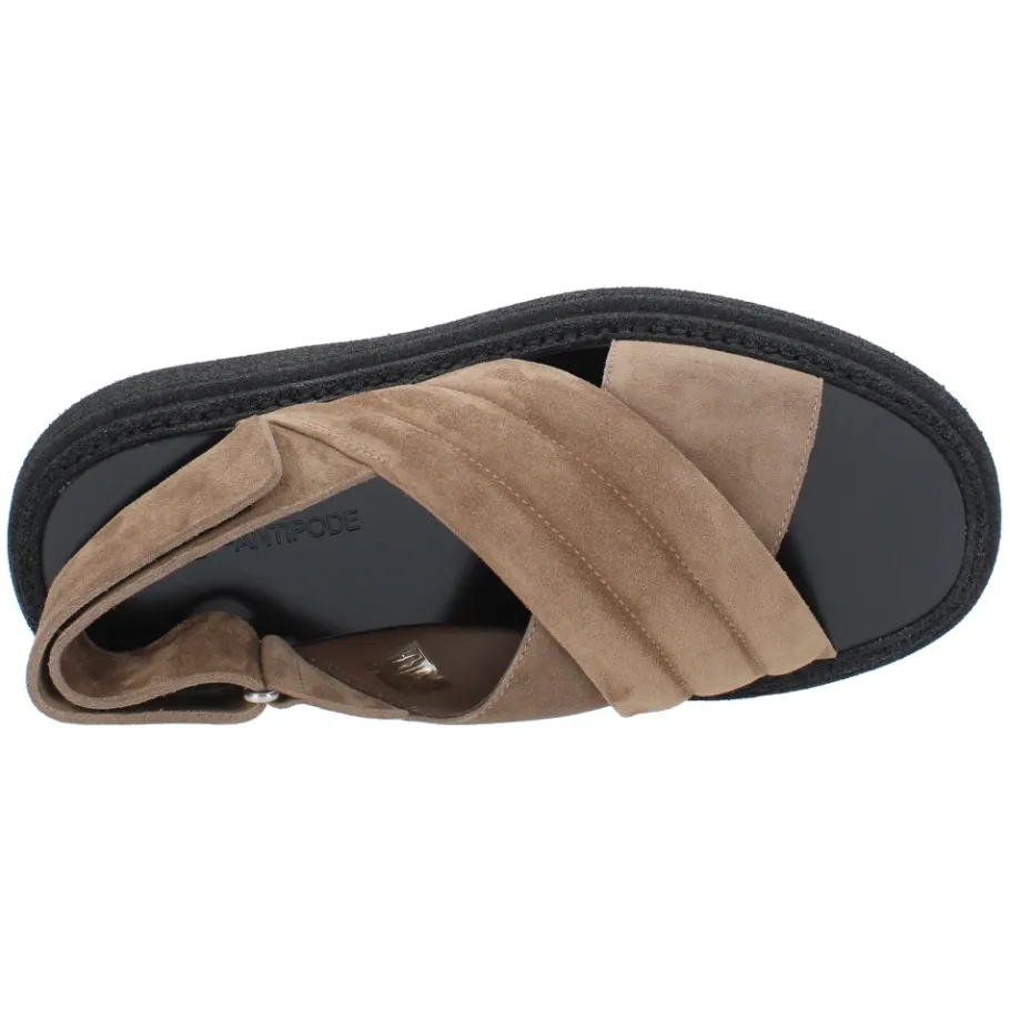 THE ANTIPODE Sandalen Groen-Heren Sandalen