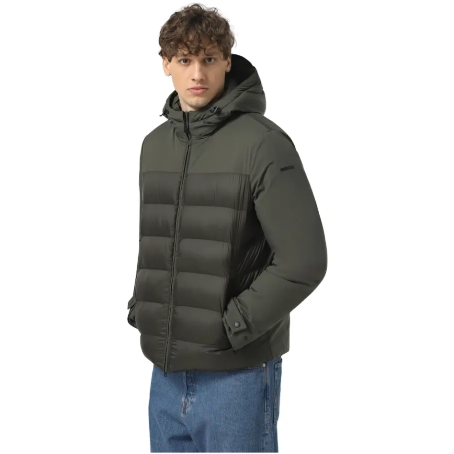 Geox Sapienza Short Parka-Heren Jassen