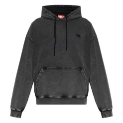 Diesel S-BOXT-HOOD-DEN Hoodie-Heren Truien & Vesten