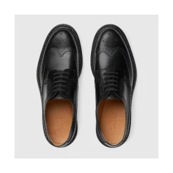 Gucci Schoenen met veters en brogue details-Heren Instappers & Slip Ons|Nette Schoenen