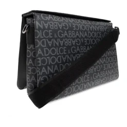 Dolce & Gabbana Schoudertas met monogram-Heren Tassen