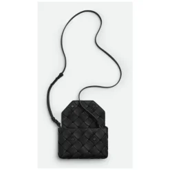 Bottega Veneta Schoudertas van geweven leer-Heren Tassen