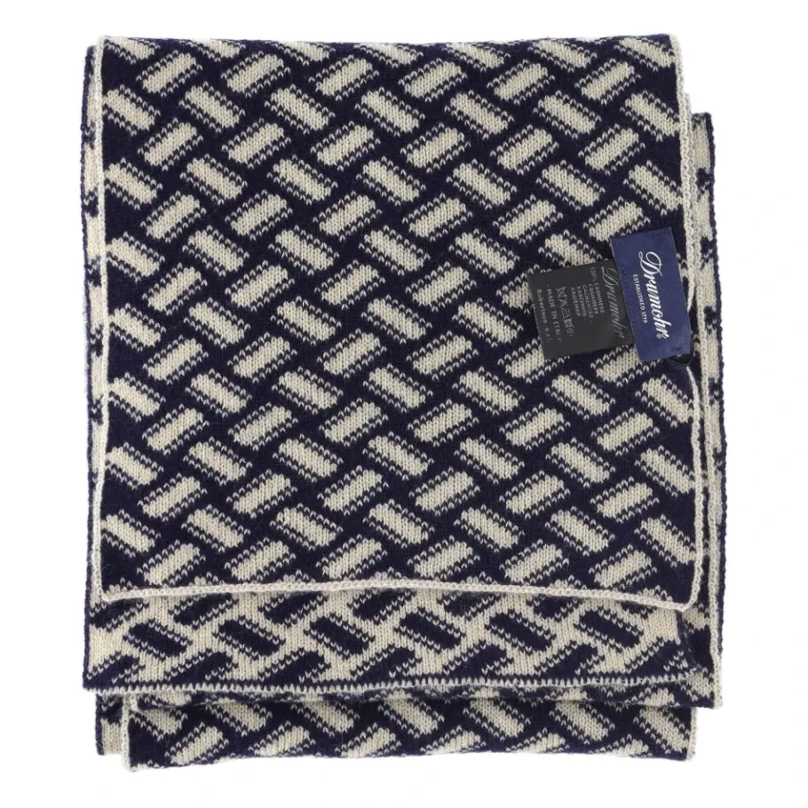 Drumohr Sciarpa biscottino-Heren Sjaals