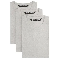 Palm Angels Set van drie T-shirts met ronde hals van katoen-Heren Shirts